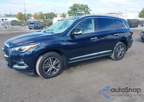 2019 Infiniti Qx60 Luxe из США, поврежденный, VIN 5N1DL0MM1KC553873
